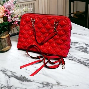 Kate Spade Astor Court Small Rachelle Geranium Quilted Leather